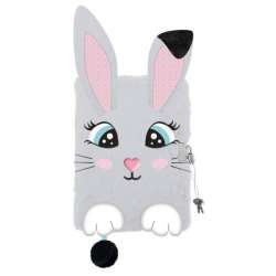 Pamiętnik z kłódką 3D włochacz A5 96k My Little Friend Rabbit (5903235657733) - 1