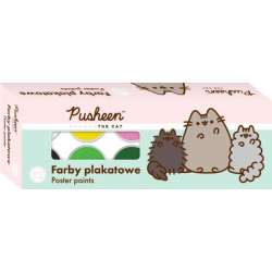 Farby plakatowe 12 kolorów 20 ml PUSHEEN (5903235658006) - 1