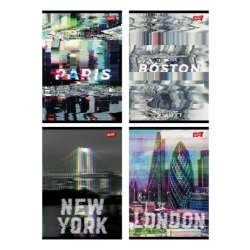 Zeszyt A5/60K kratka Glitched City (10szt) (5903235659836)