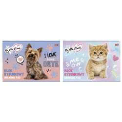 Blok rysunkowy A4/20K My little friend (10szt)