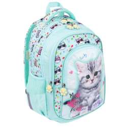 Plecak 4-komorowy BPL-58 My Little Friend mint Kitty (5903235668760)