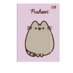 Teczka z gumką A4 Pusheen violet