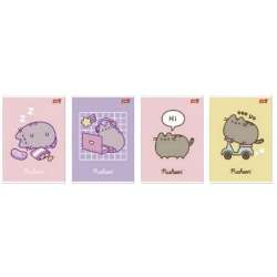 Zeszyt A5/60K kratka laminowany Pusheen (10szt)