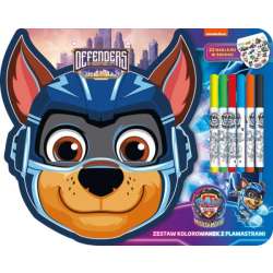 Zestaw kolorowanek z flamastrami Psi Patrol Paw Patrol (5903235718953)