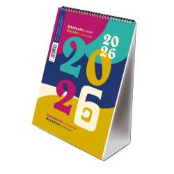 Kalendarz 2026 A5 pionowy ze spiralką kolory