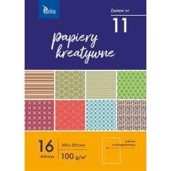 Papiery kreatywne A4/16K zestaw 11 - 1