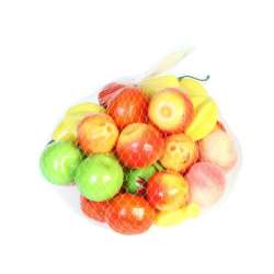 Owoce / warzywa styropianowe 20x19cm w siatce 3342 MC (416940) - 1