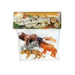 Dzikie zwierzęta figurki Lew, Panda, Lampart, Zebra, Żyrafa, Tygrys MC (418193) - 1