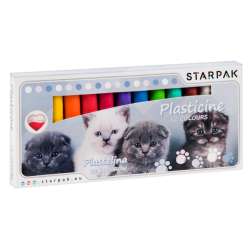 Plastelina 12 kolorów Cuties koty (429681) - 1