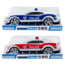 Auto Policja pod kloszem 25x10x14cm MC cena za 1 szt (443458) - 1