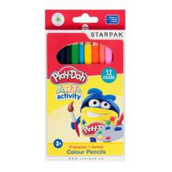 Kredki ołówkowe 12 kolorów Jumbo trójkątne Play-Doh Starpak (453911) - 1