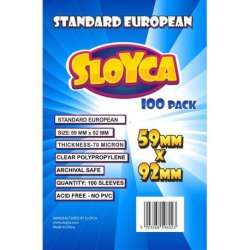 Koszulki Standard European 59x92mm (100szt) SLOYCA - 1