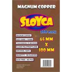 Koszulki Magnum Copper 65x100mm (100szt) SLOYCA - 1