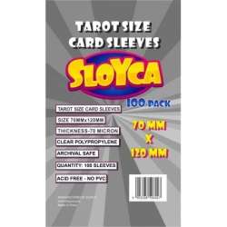 Koszulki Tarot 70x120mm (100szt) SLOYCA - 1