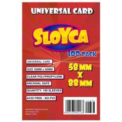 Koszulki Universal Card 58x88mm (100szt) SLOYCA - 1