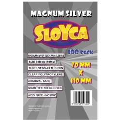 Koszulki Magnum Silver 70x110mm (100szt) SLOYCA