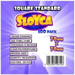 Koszulki Square Standard 70x70mm (100szt) SLOYCA - 1