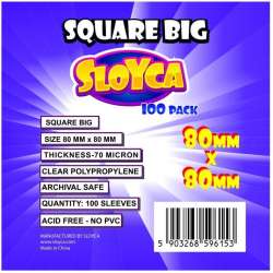 Koszulki Square Big 80x80mm (100szt) SLOYCA - 1