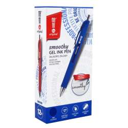 Długopis żelowy Smoothy niebieski (12szt) MemoBe - 1