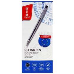 Długopis żelowy 0,7mm czarny (12szt) MemoBe