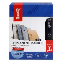 Marker permanentny 1-4mm niebieski (10szt) MemoBe