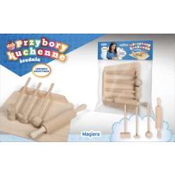 Przybory kuchenne średnie MAGIERA ze stolnicą w worku (MAGIERA PRZYBORYŚREDNIE)