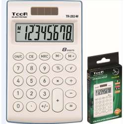 Kalkulator kieszonkowy 8-pozycyjny TR-252-W TOOR - 1