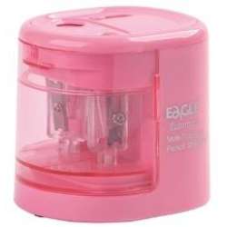 Temperówka na baterie dwuotworowa różowa EG-5161 - 1