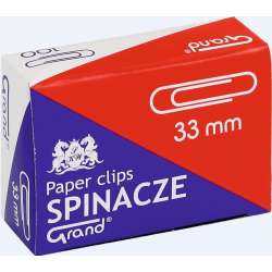 Spinacze R-33 (100szt*10) GRAND - 1