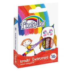 Kredki świecowe 16 kolorów FIORELLO - 1