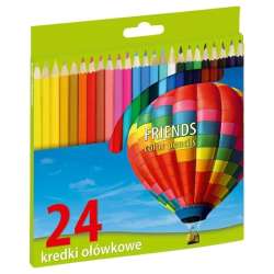 Kredki ołówkowe 24 kolory UNIONL - 1