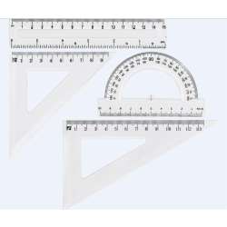 Zestaw geometryczny transparent GR-031T GRAND