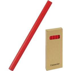 Ołówek stolarski HB czerwony (12szt) GRAND - 1