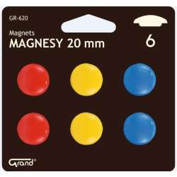 Magnesy 20mm blister 6szt GRAND - 1