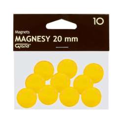 Magnes 20mm żółty 10szt GRAND - 1