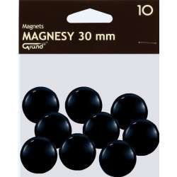 Magnes 30mm czarny (10szt) GRAND - 1