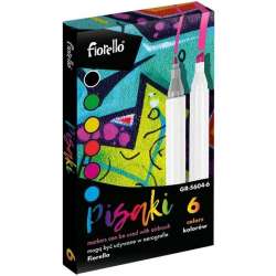 Airbrush markery wymienne 6 kolorów