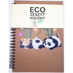 Kołozeszyt A5/60K Eco panda