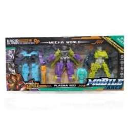 Figurki Transformacja 3szt