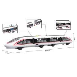 Pociąg Speed Train ze światłem i dźwiękiem