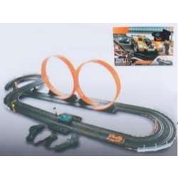 Tor samochodowy z dwoma pętlami auta x2