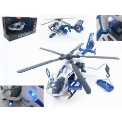 Helikopter Policja 38x12x16 światło dźwięk