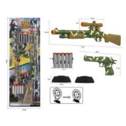 Strzelba + pistolet + 8 pocisków + tarcza - 1