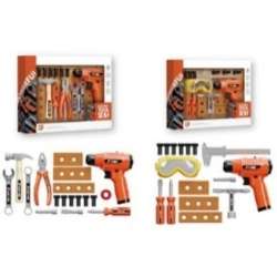 Narzędzia z wiertarką 6x33x25cm MIX