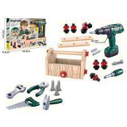 Zestaw narzędzi + wkrętarka 44,4x8,3x29,7cm