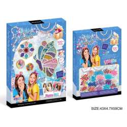 Zestaw koralików Motylek ponad 500szt