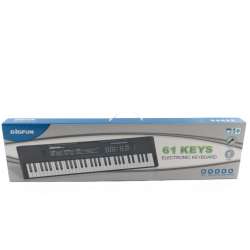Keyboard muzyczny B/O z mikrofonem 61 klawiszy