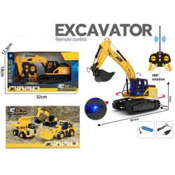 Koparka R/C 1:24 światło dźwięk ładowanie USB wind