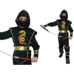 Strój Ninja wojownik rozmiar S 110-120 cm