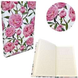 Notes A5 Soft Touch kratka 90g Peonie - 1